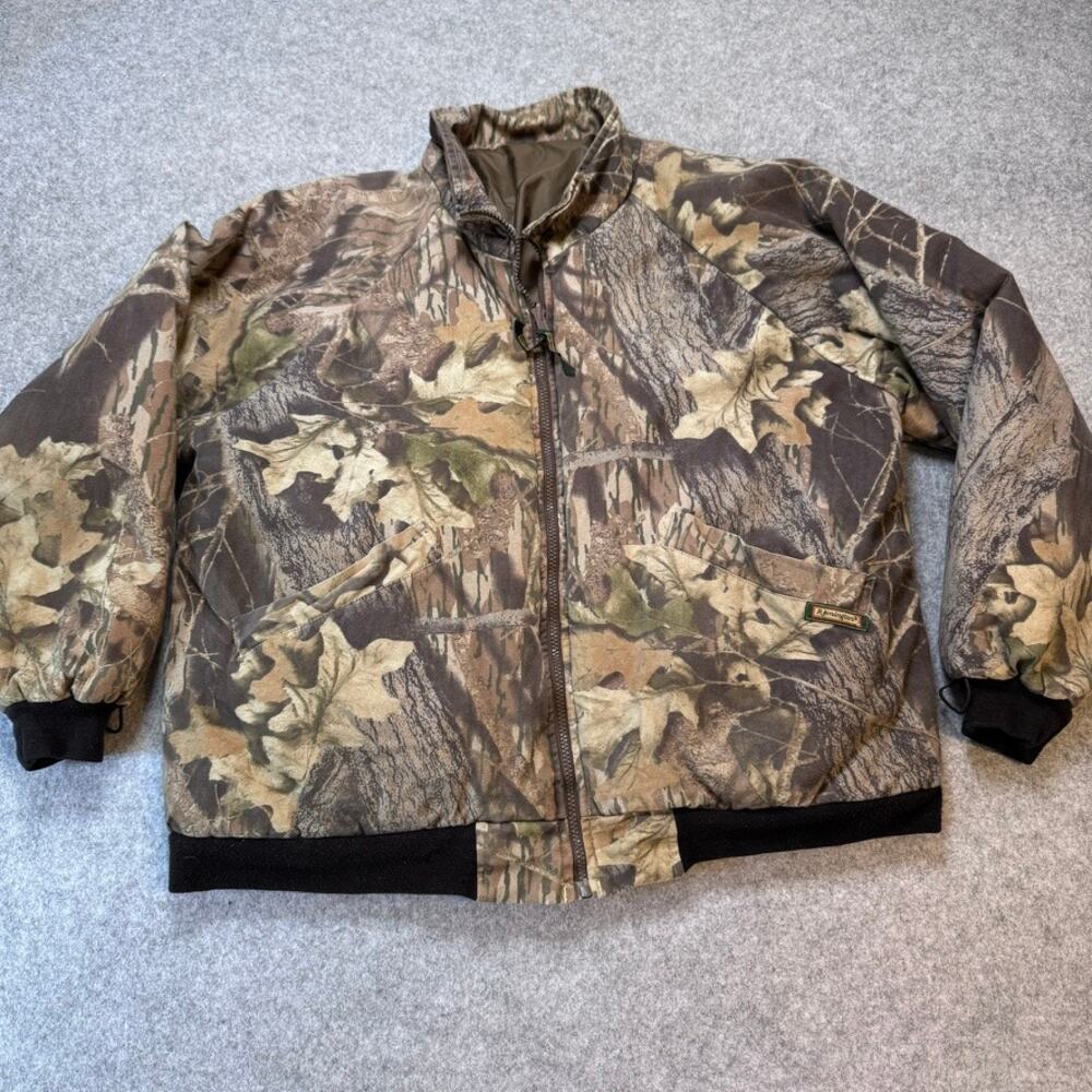 Remington Mossy Oak Break-Up Reversible Hunting Bomber Jacket Camo